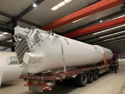 Liquido criogenico per serbatoi di stoccaggio di Lin Lar LNG anidride carbonica Serbatoio a pressione CO2 per azoto di ossigeno