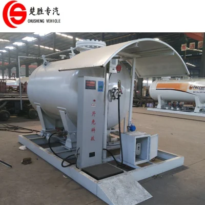 5000 litri LPG Skid Station 5cbm impianto di riempimento GPL per Vendita