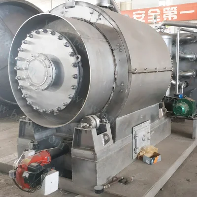 Impianto di riciclaggio pneumatici con depurazione delle emissioni per la macchina di pirolisi Henan Barui