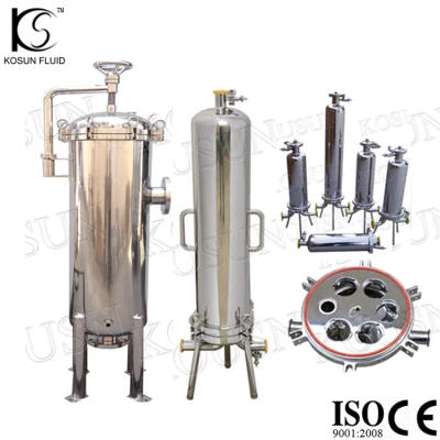 Filtro a pressione per vino (olio) ad alta pressione in acciaio inox ASME Imbarcazione