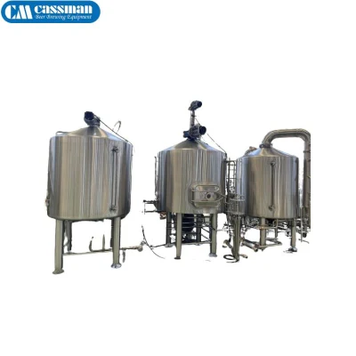 Impianto di produzione di birra Cassman da 15 bbl Turnkey Micro