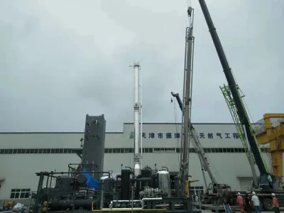 Impianti di liquefazione a gas naturale montati su pattini LNG