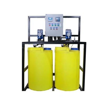 Sistema di trattamento dell&prime;acqua apparecchiature di dosaggio chimico industriali PE
