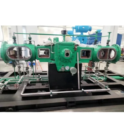 Compressore a membrana in metallo a membrana con pistone alternativo ad alta capacità per idrogenazione Gas di coda