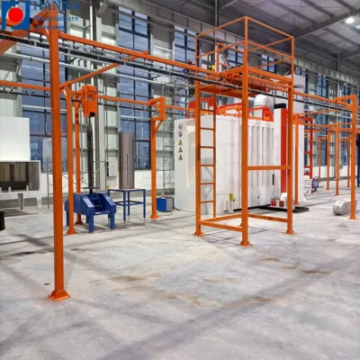  Soluzione per la linea di verniciatura a polvere con rete metallica completamente automatica