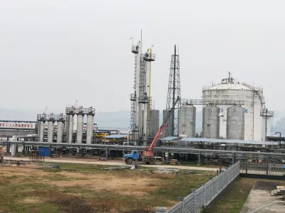 Impianto GNL impianto di recupero gas liquido depurazione gas naturale metano Purificazione