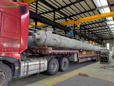 Impianto di trattamento del gas naturale personalizzato montato su pattini, comprendente attrezzature per disidratazione, dolcificazione e liquefazione