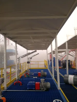 Produzione Cinese serbatoio di fango per perforare fluido di stoccaggio attrezzature