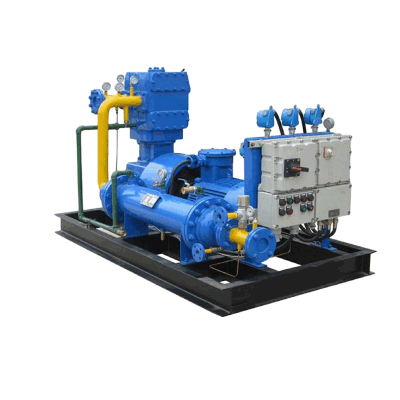 Compressore a pistone per gas naturale oil-free a prova di esplosione compressore CNG per Stazione di riempimento a gas naturale