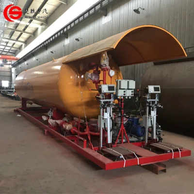Q345r 40000 litri serbatoio gas GPL rifornimento Staiton Skid