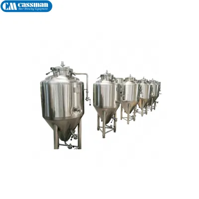 Impianto di produzione di birra Cassman da 3 bbl Turnkey Micro