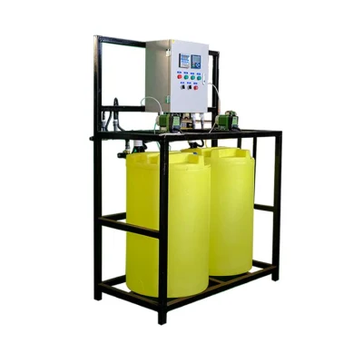 Sistema di dosaggio chimico automatico per l&prime;impianto di condizionamento dell&prime;aria