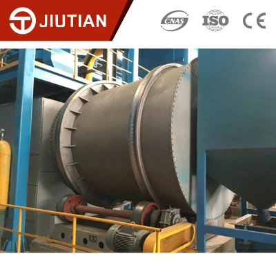 Basso consumo energetico polvere di gesso tamburo industriale pressa Rotary asciugatrice