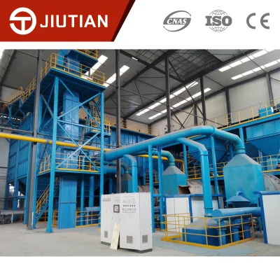Basso consumo energetico polvere di gesso tamburo industriale pressa Rotary asciugatrice