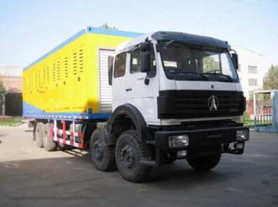 Mzd-600/35MPa-95% generatore di azoto e iniezione Skid Truck impianto di azoto a membrana Stazione di compressione dell&prime;azoto mobile del veicolo