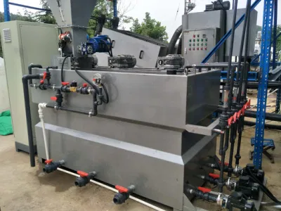 Sistema automatico di dosaggio chimico per apparecchiature di trattamento delle acque reflue