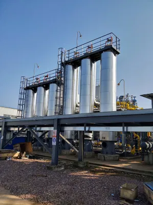 Impianto GNL impianto di recupero gas liquido depurazione gas naturale metano Purificazione
