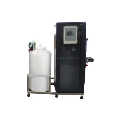 Dosatore automatico con unità di controllo remoto per acqua di raffreddamento Sistema