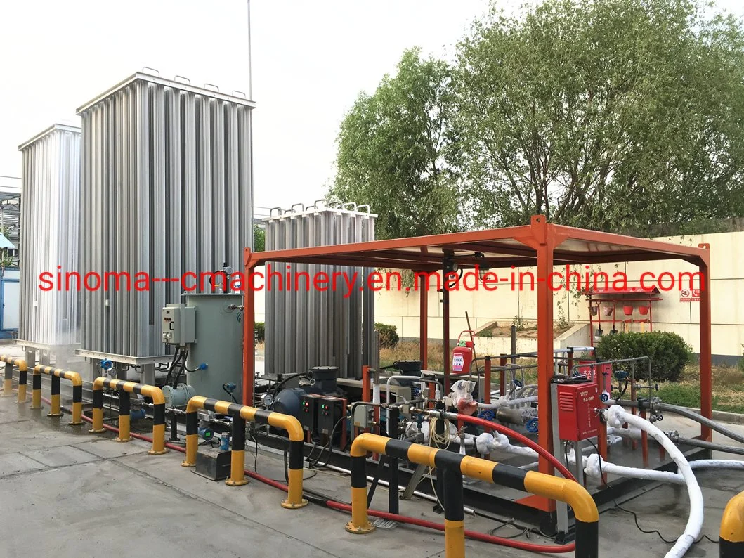 LNG Regulating Metering Skid LNG Pump LNG Lcng Gas Refilling Station