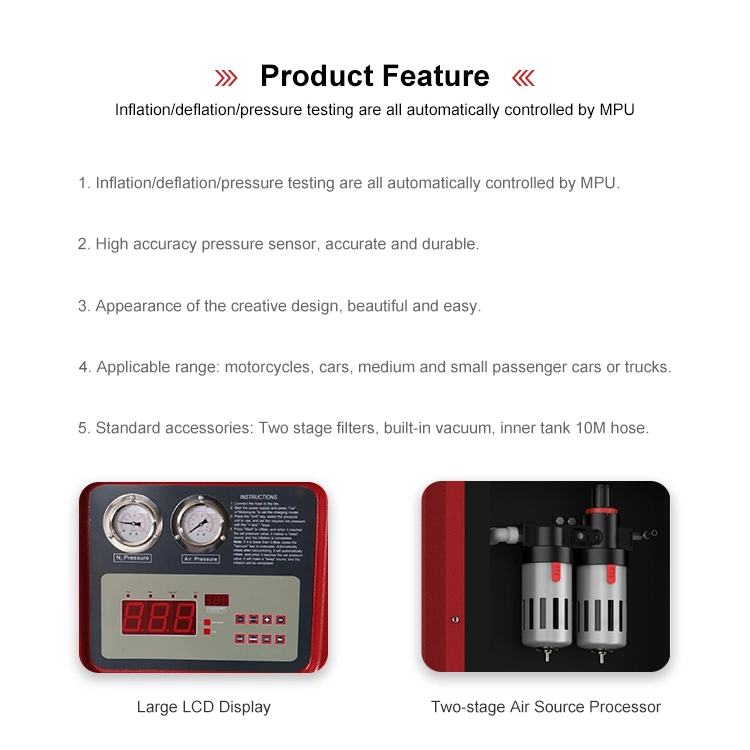 Automatic Nitrogen Generator for Tire Inflation for Sale