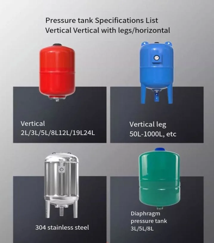 16bar Working Pressure High Pressure Vessels