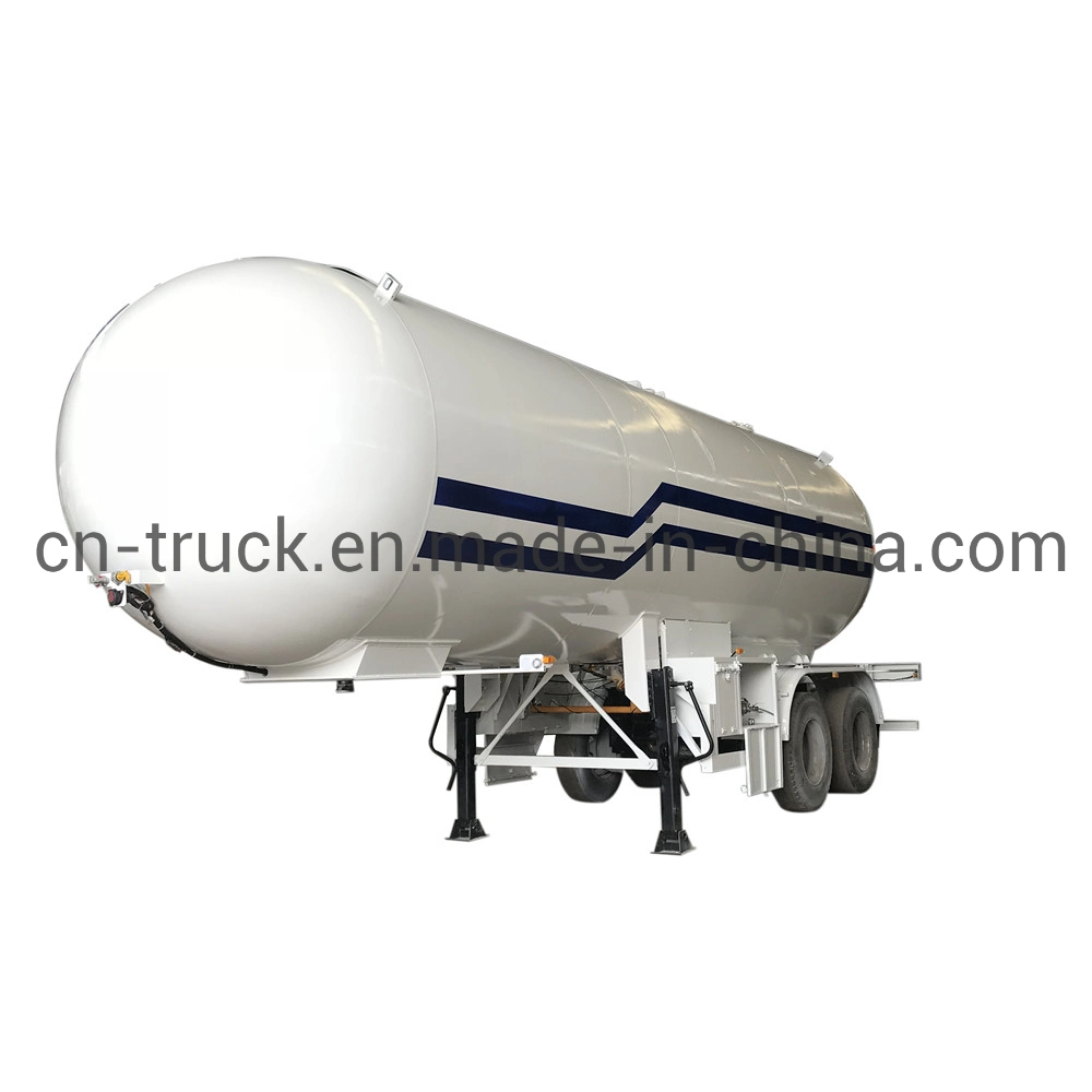 China Manufacture 45000L 42000L 40000L 36000L Gas Tanker Trailer LPG Tank Trailer