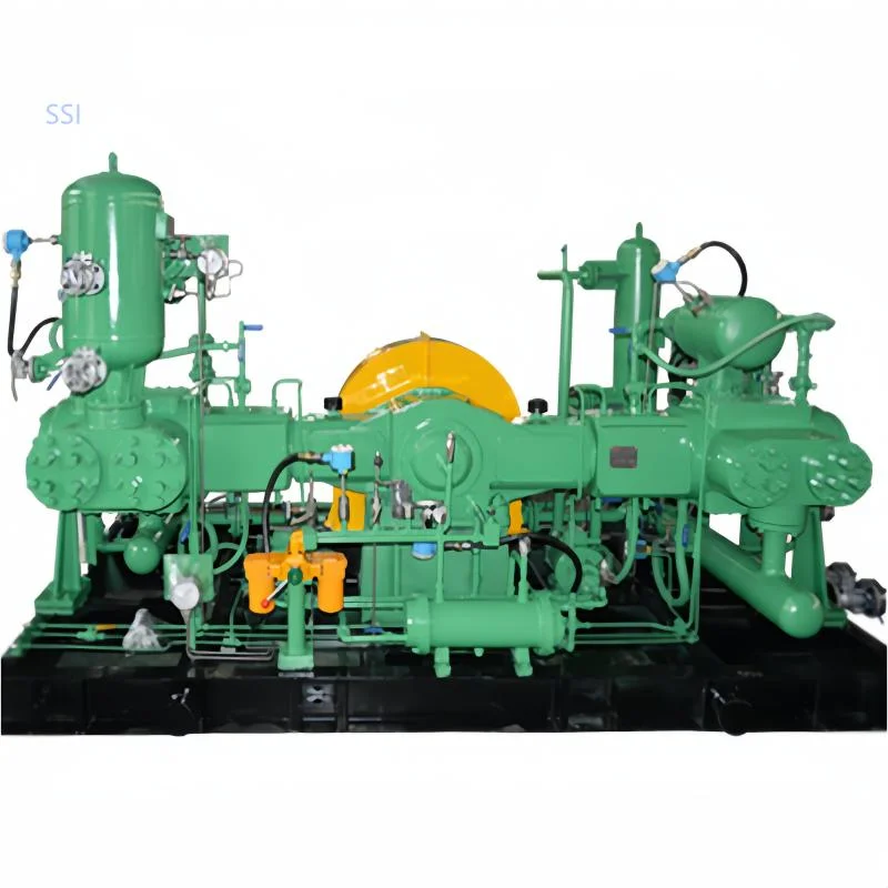 Piston Displacement Reciprocating Diaphragm H2 Gas Compressor for Hydrogen Filling Station