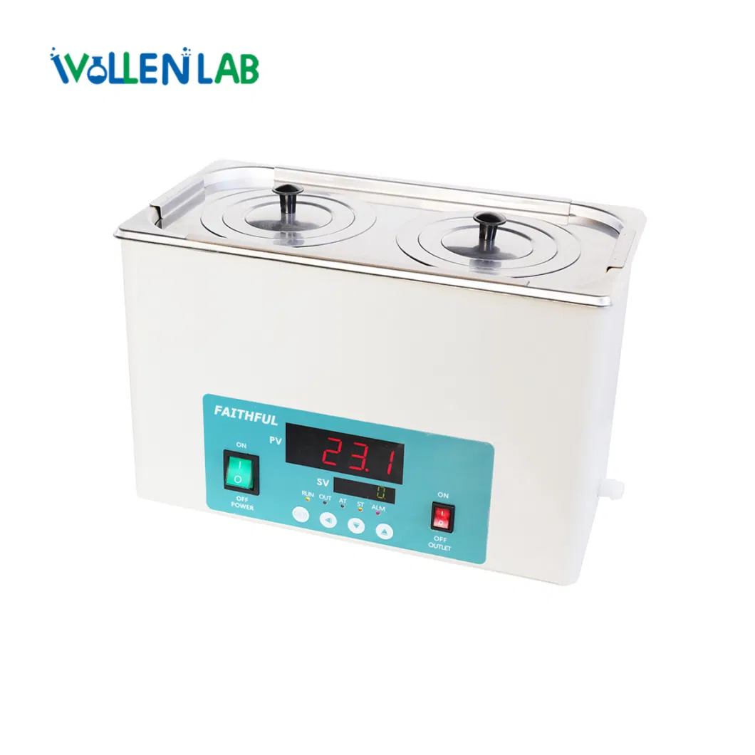 Laboratory High Precision Digital Thermostat Water Bath Heater 20L Water Tank