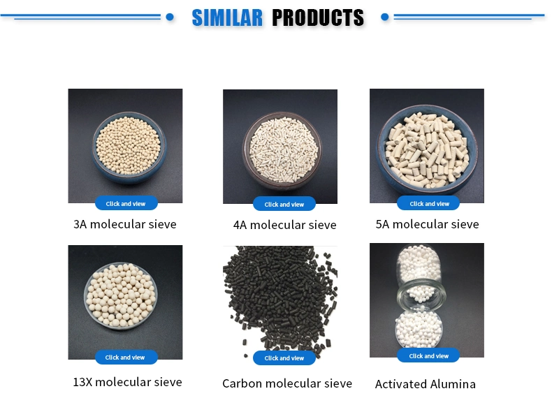 Ball Shape 13X Molecular Sieve for Oil &amp; Gas Purification and Dry