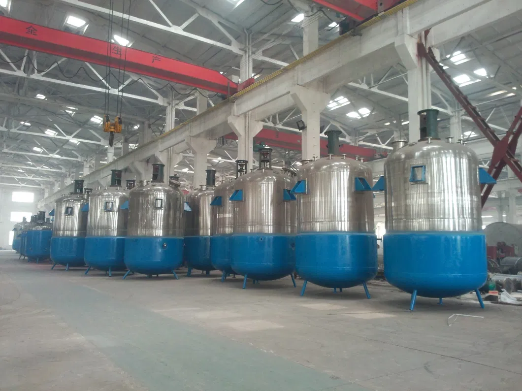 Trade Assurance ASME Standard Stainless Steel Pressure Vessel Storage Tank