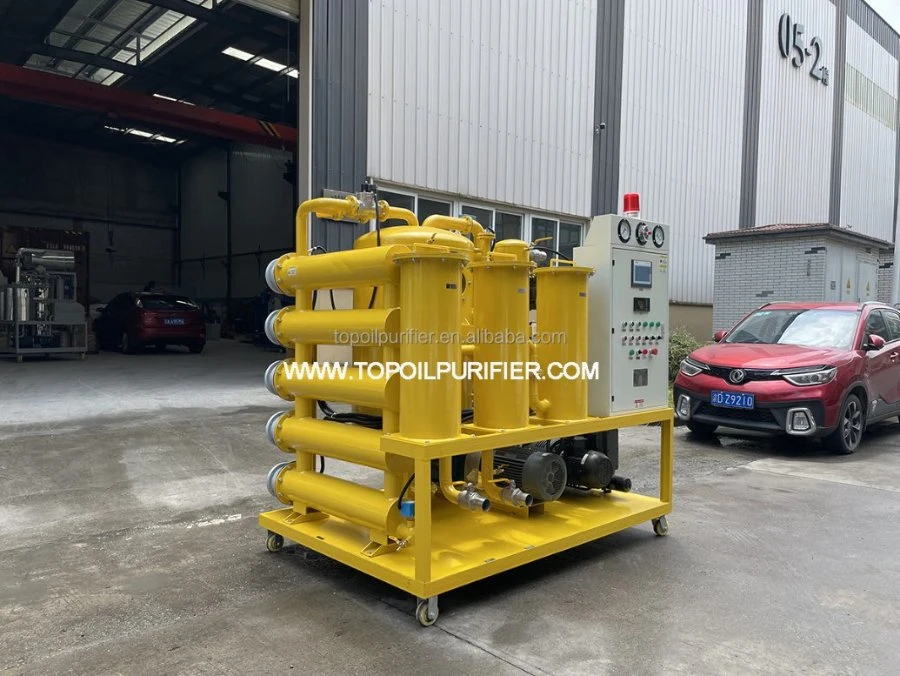 Vacuum Transformer Oil Water Separator with Double Vacuum Stage Zyd-50