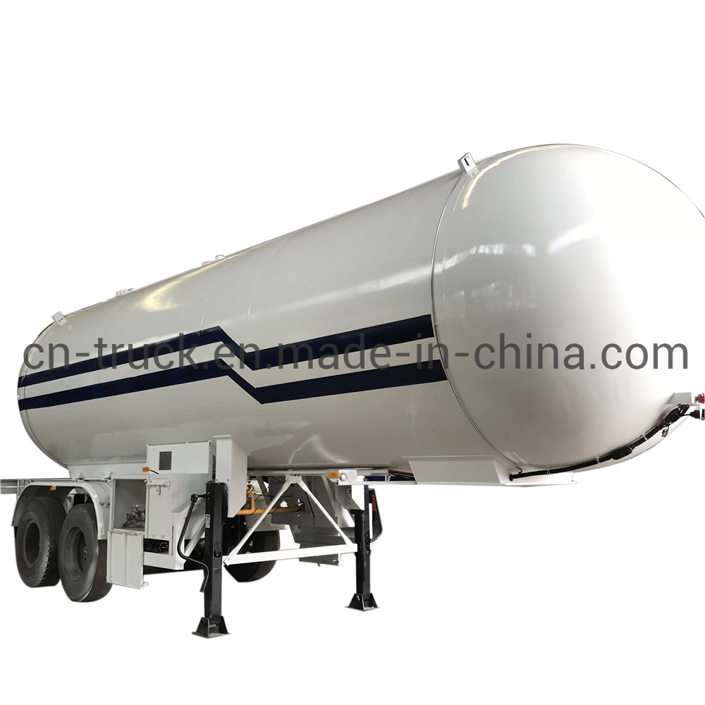 Factory Sales 30000L 32000L 35000L 36000L LPG Tank Semi Trailer Gas Tank Trailer