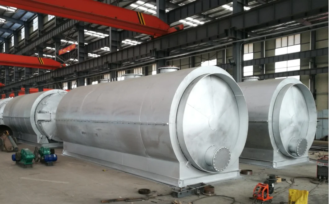 Semi Continuously Waste Tire Pyrolysis Plant From China Factory