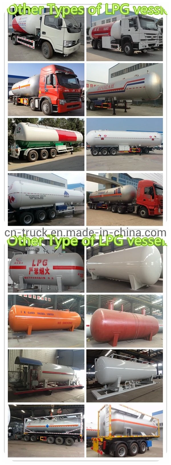 China New HOWO 2t 3t Gas Truck LPG Tanker Truck LPG Tank