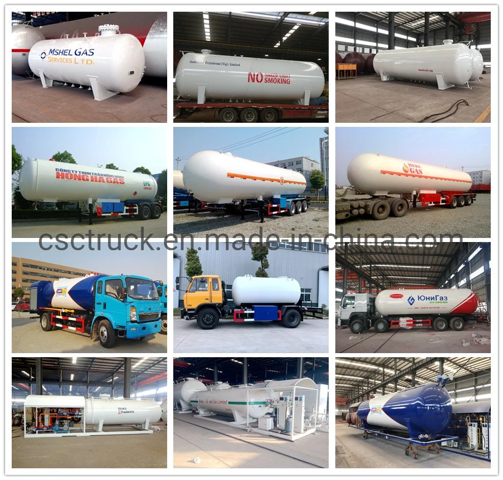 10 Cbm LPG Gas Storage Tank with Filling Scale Station 10000L LPG Skid Station for Hot Sale