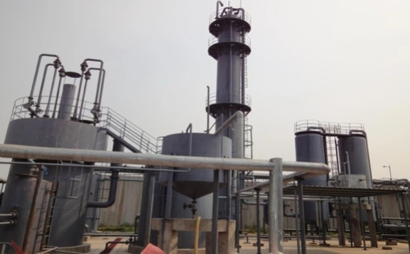 Biogas Chemical Absorption Purification System to Natural Gas (CNG)