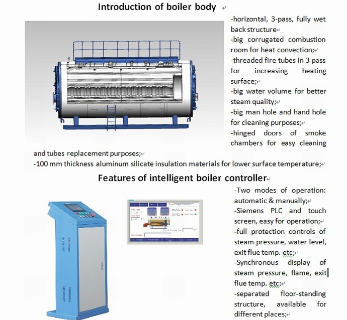 101% High Efficiency Fuel Gas/Oil Condensing Steam Boiler