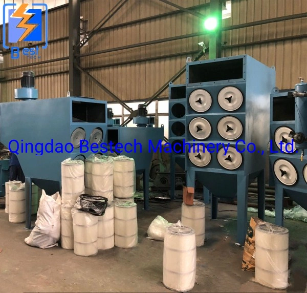 Sand Blasting Horizontal Cartridge Dust Extractor/Dust Collector Unit