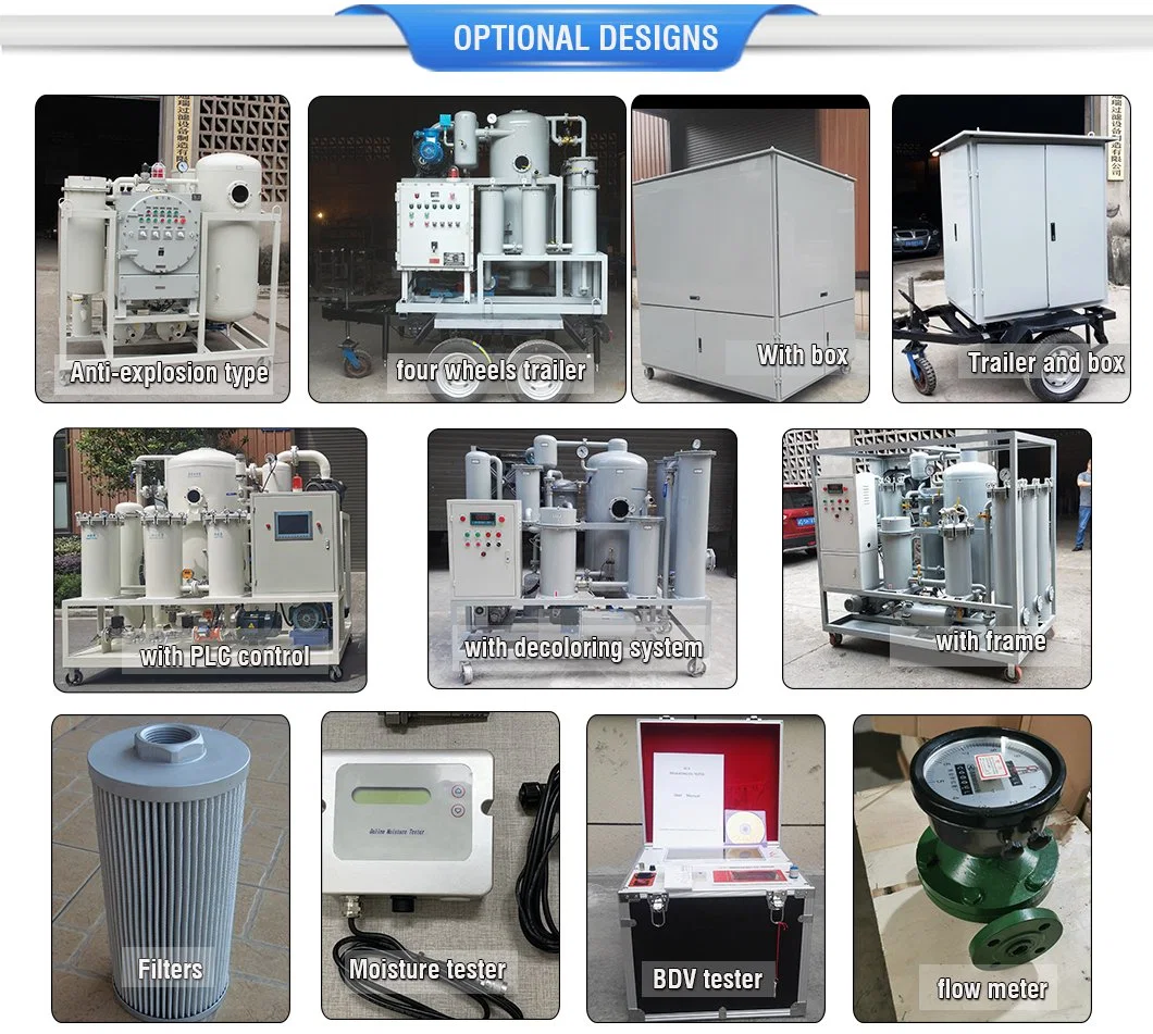 Fuel Oil Purifier Hydraulic Oil Diesel Waste Oil Regeneration Filtration Purification Equipment