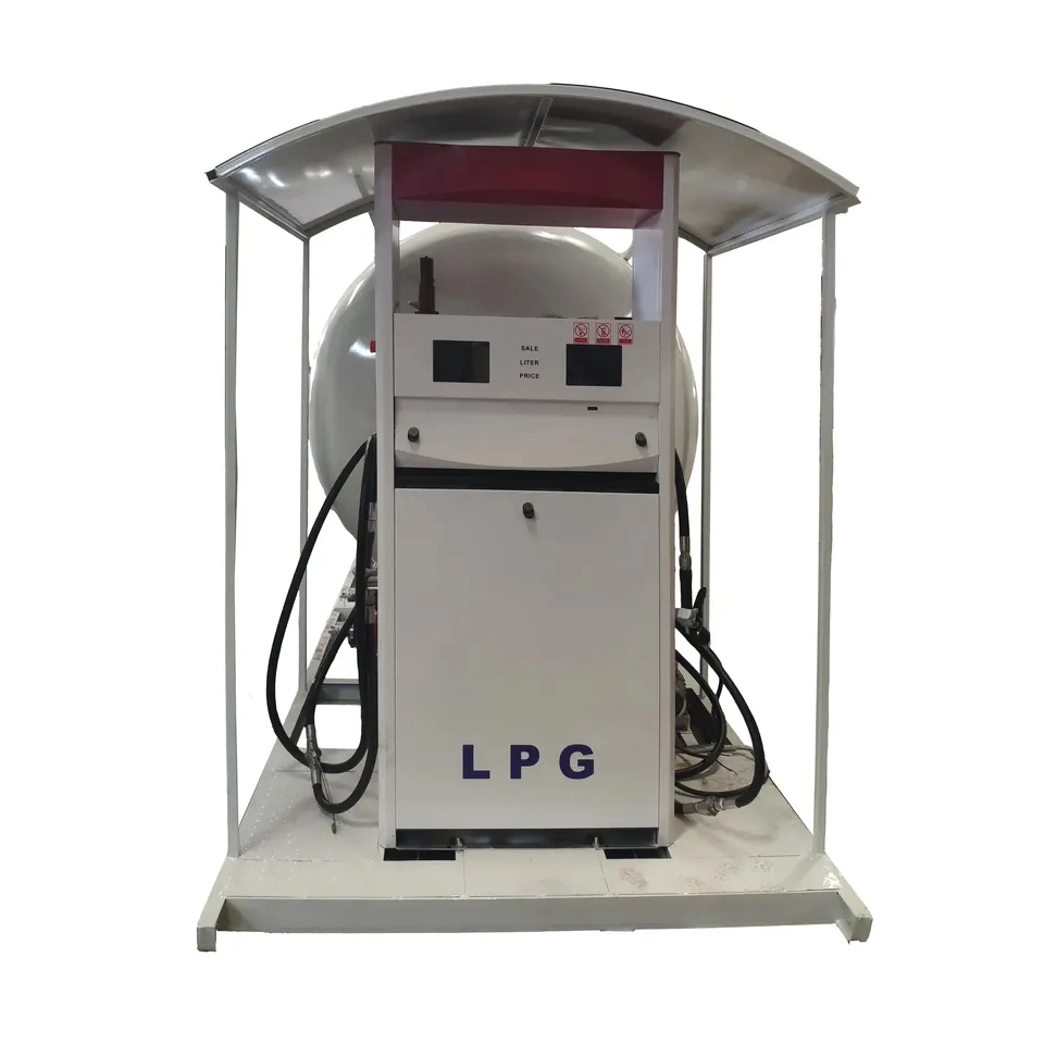 LPG Skid with LPG Dispenser for LPG Station and Sale