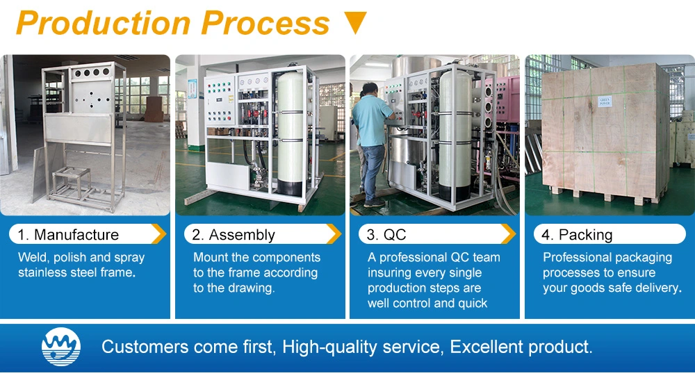 Desalination Plant Brackish Water Equipment Reverse Osmosis with Dosing System