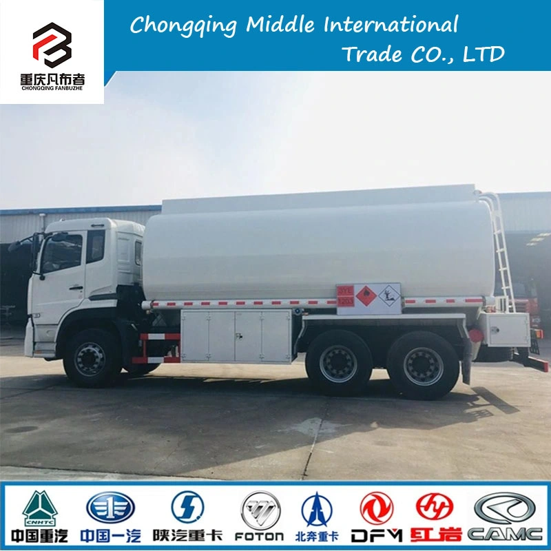 Fuel Dispenser Diesel Oil Transportation Crude Oil Fuel Petrol Oil Tank Truck