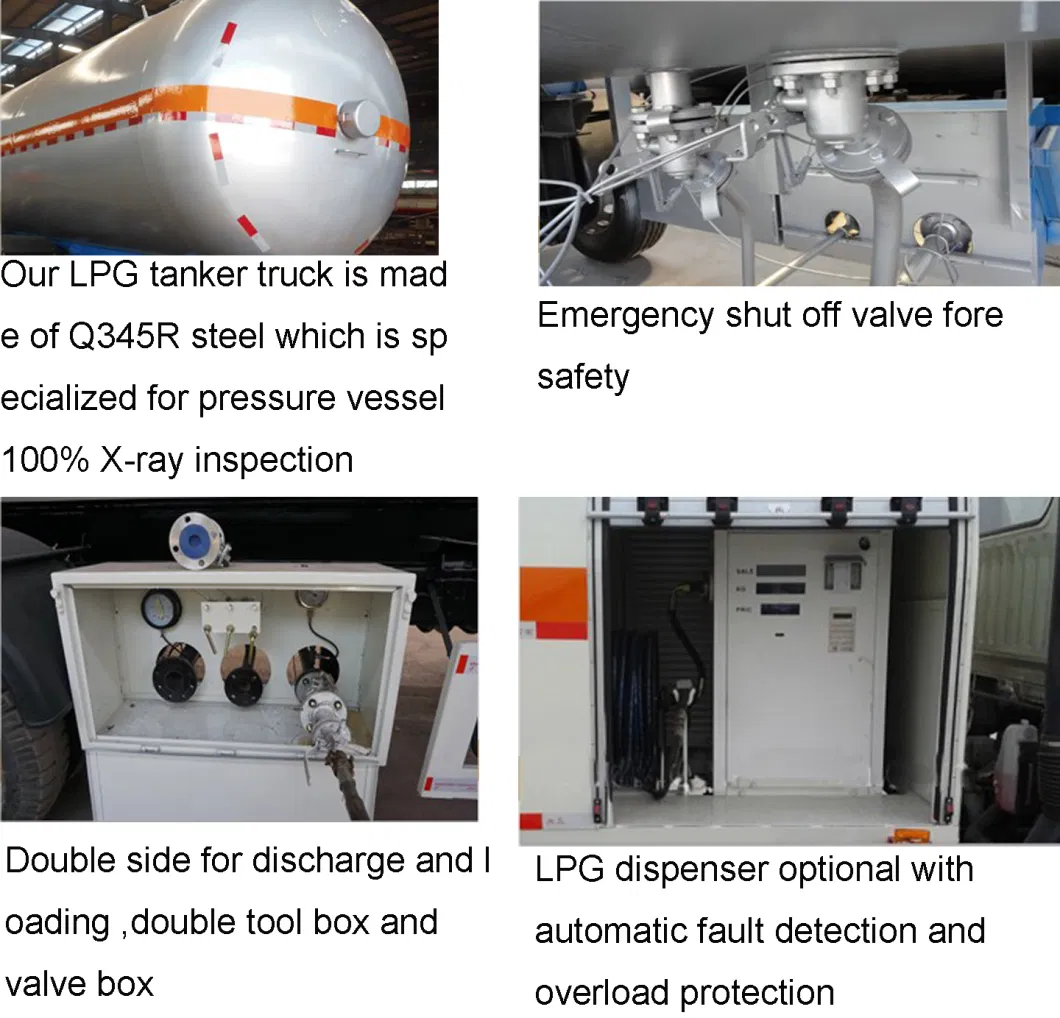 10.5 Cubic Meter 2500 Kgs Cook LPG Gas Mobile Filling Plant Tank Skid Station for Sale