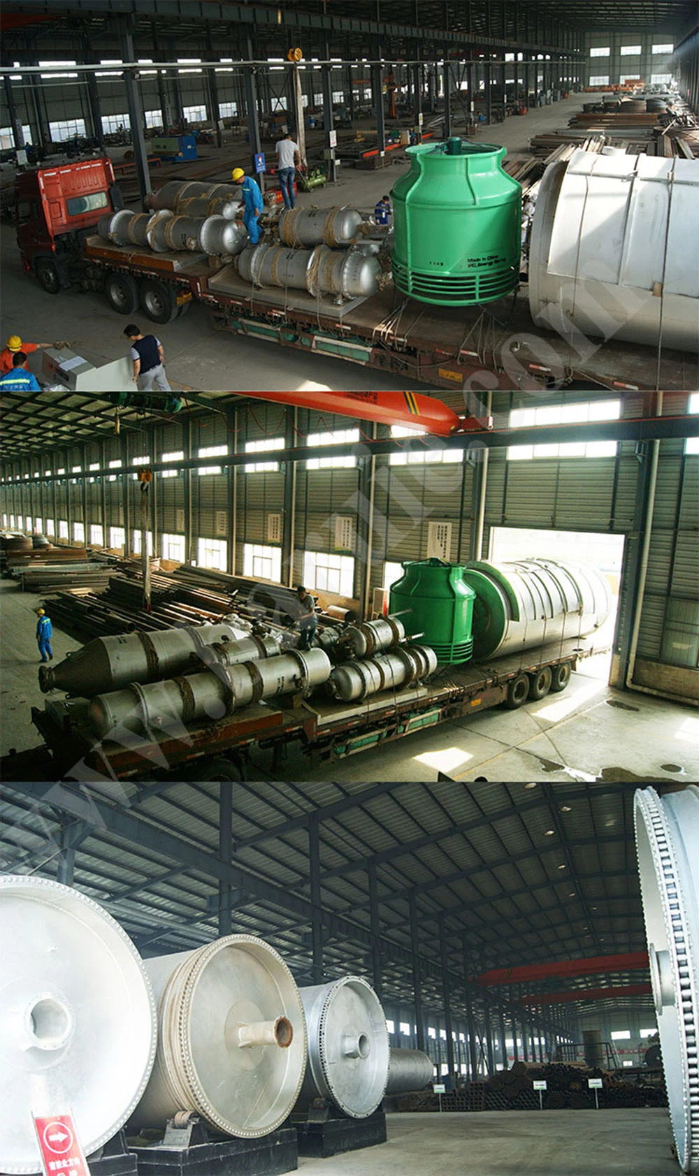 Skid Mounted Type Plastic Tyre Pyrolysis Equipment for Recycling to Fuel Oil
