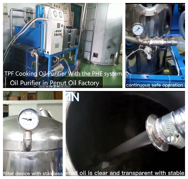 Environment Friendly Used Oil Refinery Plant for Black Engine Oil Regeneration Machine