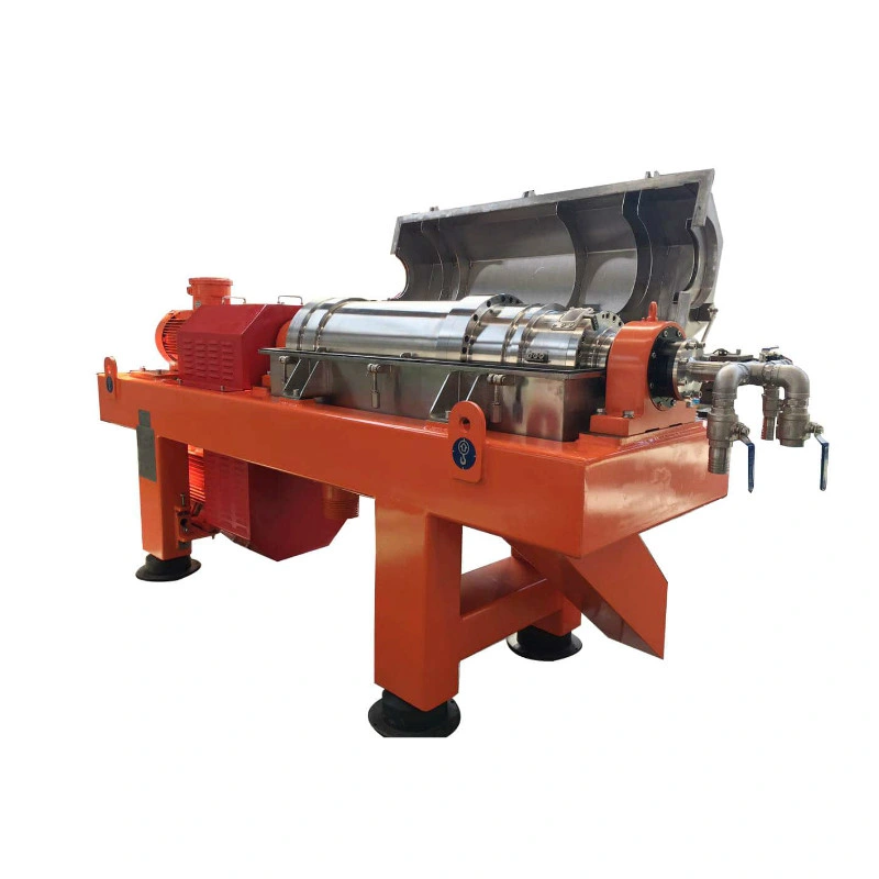 Horizontal 2 Phase and Phase 3 Spiral Centrifugal Slop Oil Separator
