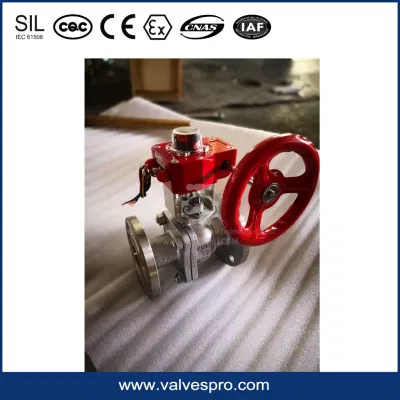 Manual Actuator Mechanism with Indicator Aluminium Alloy Declutchable