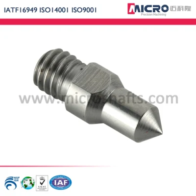 ISO Certified Heat Treated CNC Machined Micro Worm Gear Shaft for Fan Motors, Respirators, Medical Beds and Dental Tools