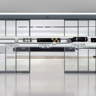 Chain Type Infrared Sensor Easy Installation Commercial Automatic Entrance System Automatic Sliding Door Operator for Glass Door