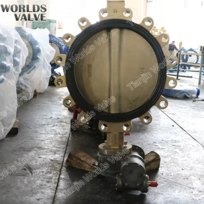 Al-Bronze Lug Butterfly Valve C95400 C95800 Body and Disc for Sea Water Vessel Marine Valves